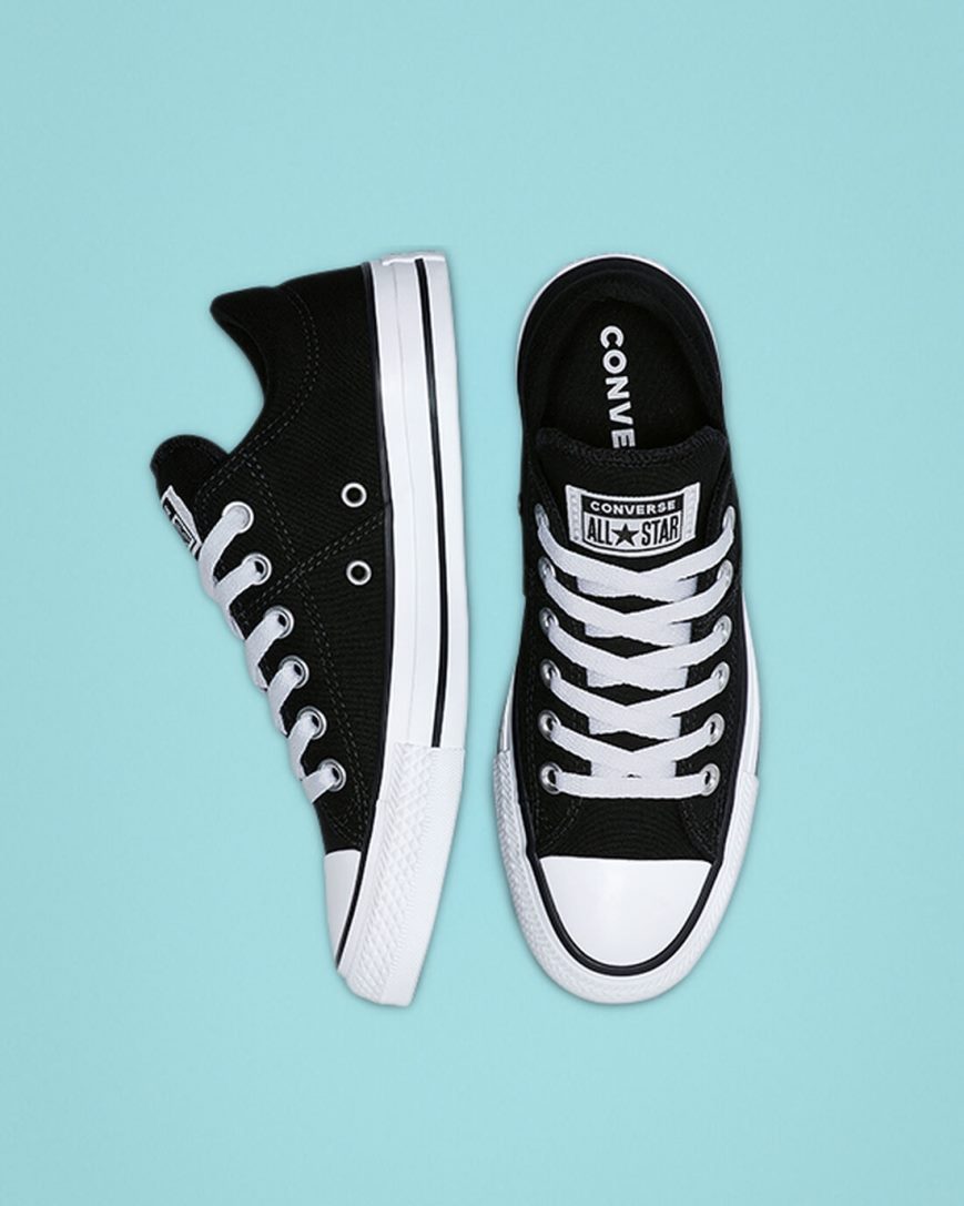 Tenisky Nizke Converse Chuck Taylor All Star Madison Damske Čierne Biele Čierne | SK HCAFS4